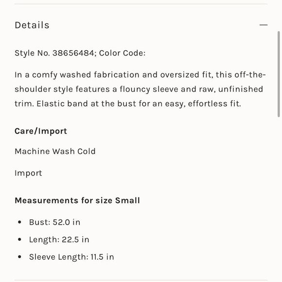 Free People Grey Oversized Off Shoulder Raw Edge Sweatshirt Top - Picture 6 of 14